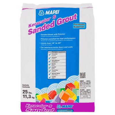 Keracolor Grout Sanded 25lb Pewter 1 Each 20225: $59.94