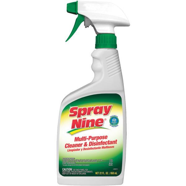  Spray Nine  Multipurpose Cleaner And Disinfectant 1 Each 26825