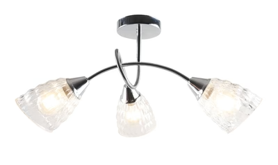 CEILING DECO LAMP E27 CHR