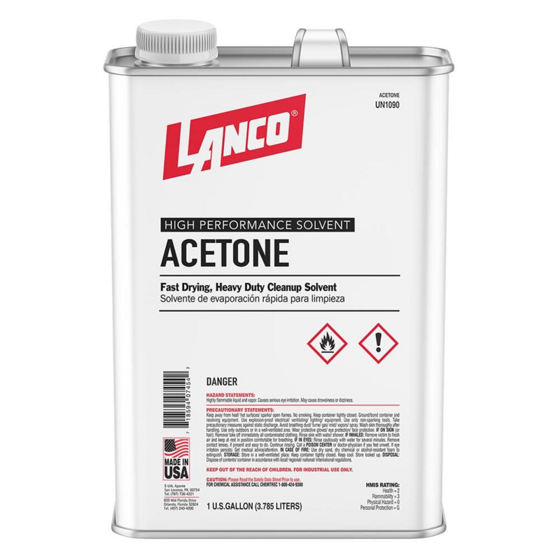 LANCO  ACETONE GAL AC100-4