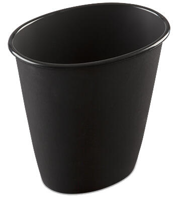 Sterilite Wastebasket 1.5 Gallon Black 1 Each 10119012