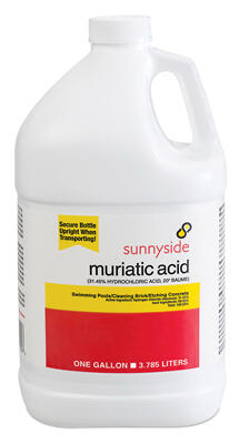 Muriatic Acid 1 Gallon 710G1: $42.30