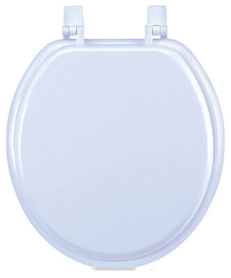  Wood Molded Toilet Seat 17 Inch  White  1 Each 100-WHT-RD