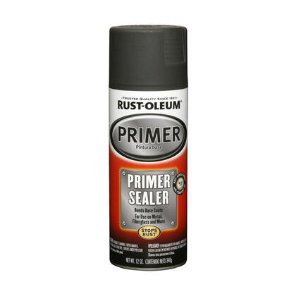 Stops Rust Auto Primer Sealer Spray Paint 12oz Gray 1 Each 249321: $30.87