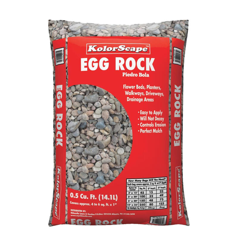  Kolorscape Egg Rock  0.5 Cubic Foot  1 Each 40205493
