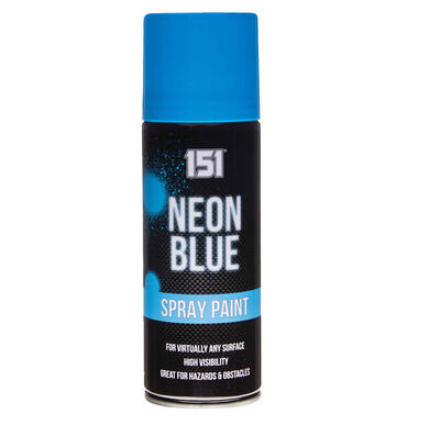 151 Neon Spray Paint 200ml Blue 1 Each TAR022: $5.61