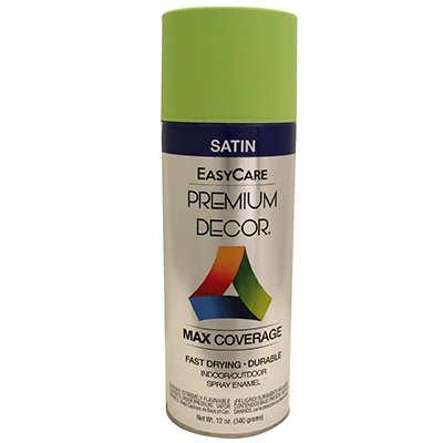 Easy Care Satin Enml Spray Paint 12oz Sour Apple 1 Each PDS127