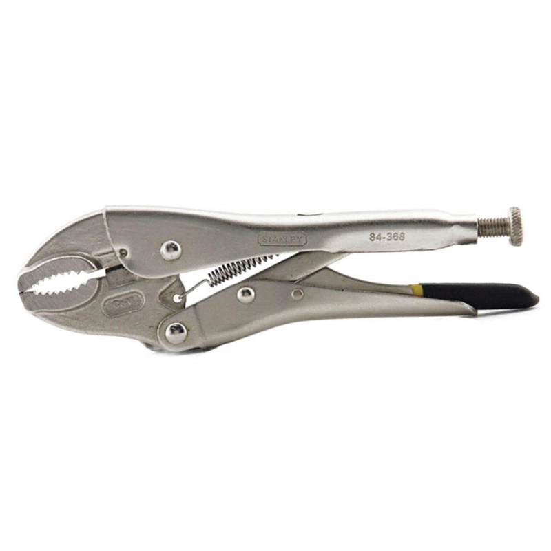  Stanley  Curved Jaw Locking Pliers  7 Inch  1 Each 95IB84368