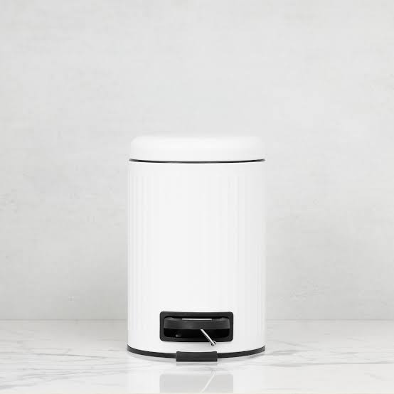 PIFCO RIBBED BIN 3L WHT