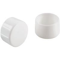  Do It Best  Round Replacement Patio Furniture Cap 1 Inch  White 1 Each 826405