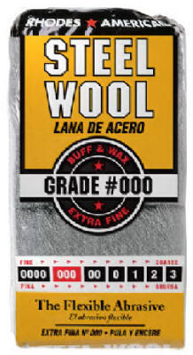 Homax Rhodes American Extra Fine Steel Wool Pads #000  12 Pack 10121000