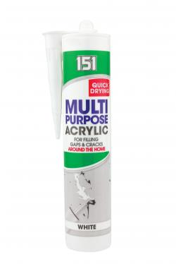  151 Multi-Purpose Acrylic Sealant  White 1 Each 10023A