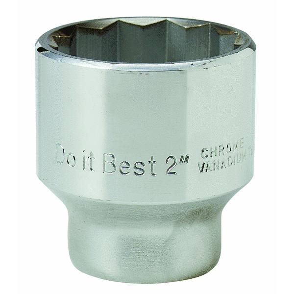Channellock Shallow Met Socket 12P 3/4 In Drive 2 In 1 Each 309338 | M ...