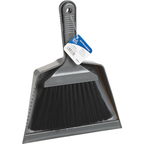 Smarts Savers Whisk Broom With Dust Pan 1 Each 820024 | M&C Home Depot