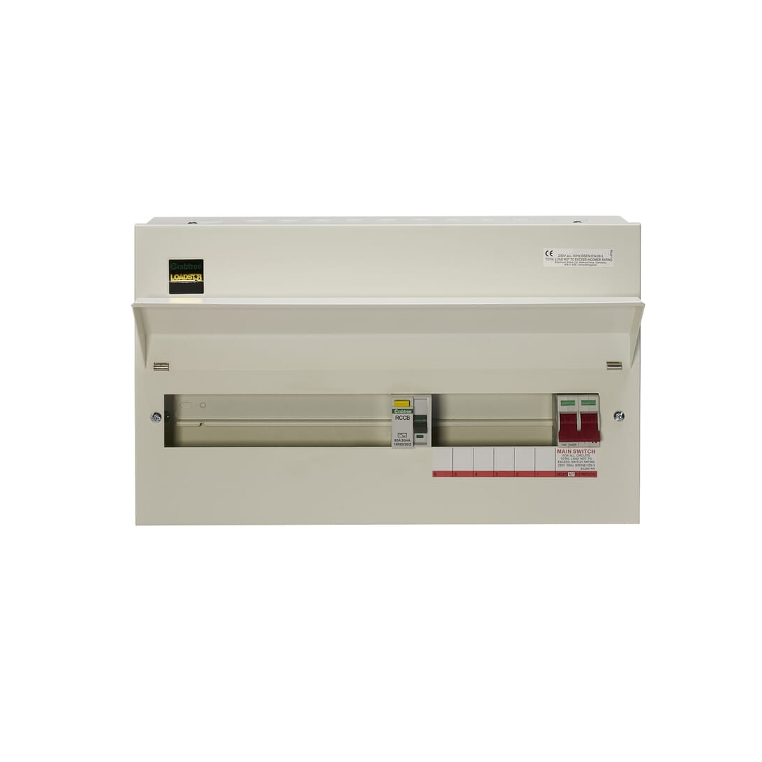 Loadstar Consumer Unit Split Load Metal 17 Way 1 Each 18MRSL17 | M&C ...