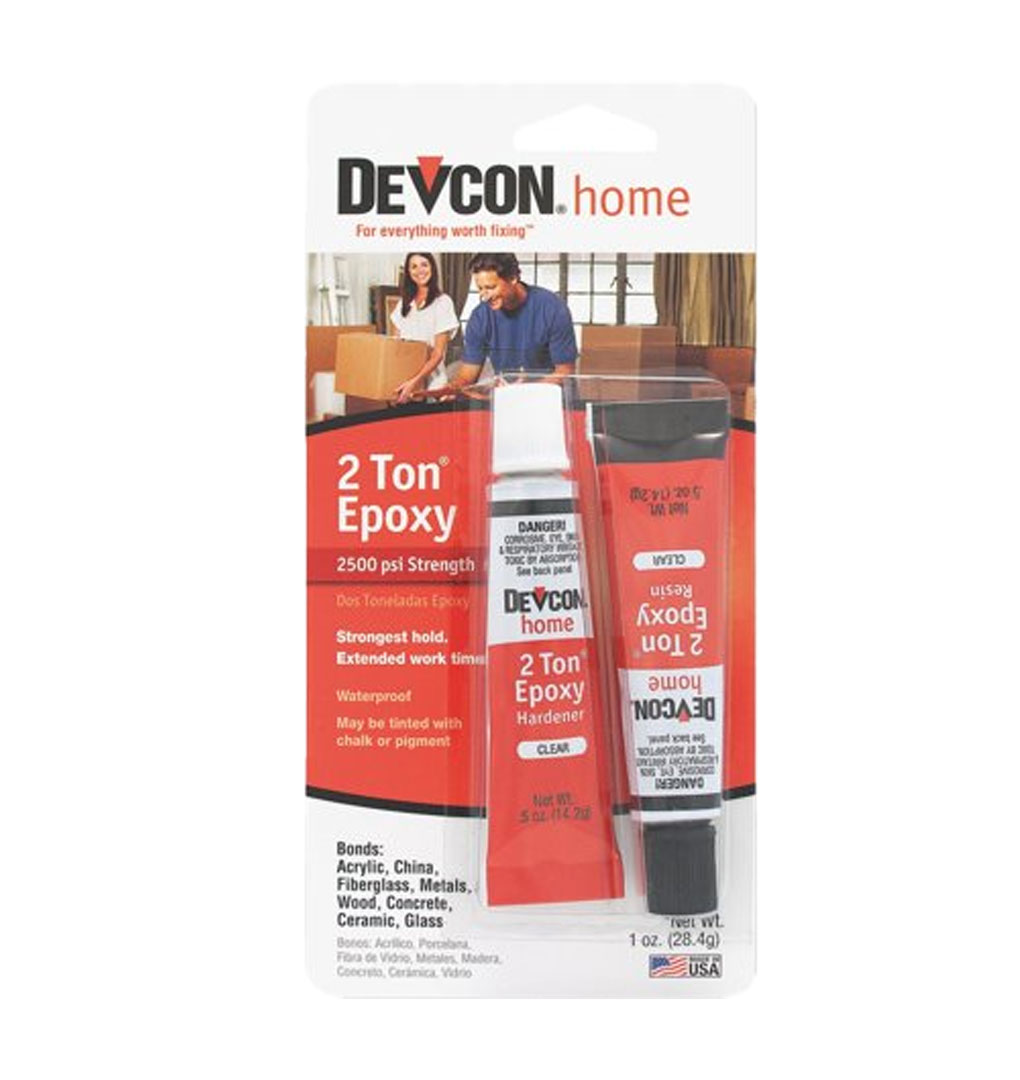 Devcon 2 Ton Epoxy Glue 1-1/2 Ounce 1 Each S35 DV35345 | M&C Home Depot - Devcon Epoxy Home Depot