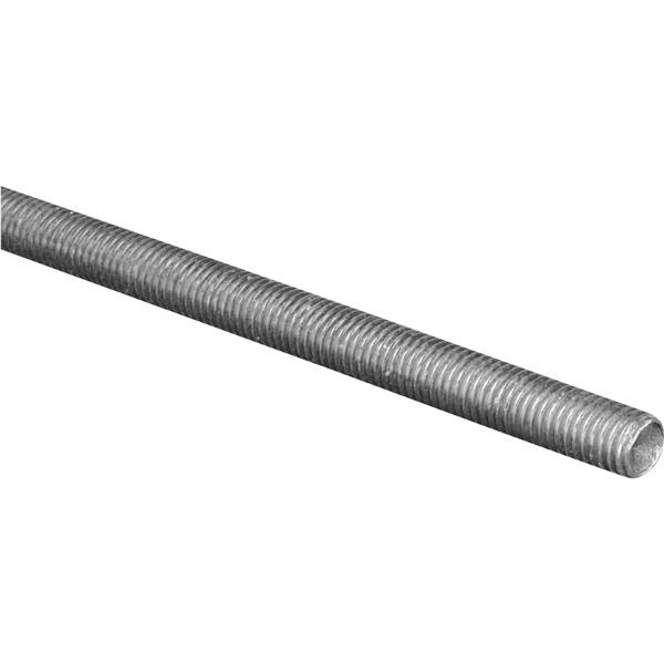 Hillman Threaded Steel Rod 5/16 In-18x2 Foot 1 Each 470042 | M&C Home Depot